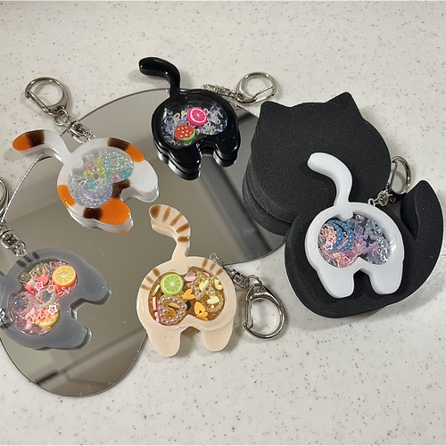 まっちゃん(*´꒳`*) シャカシャカキーホルダー まっちゃん様専用(*´`*) シャカシャカキーホルダー