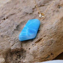 K10 ラリマー ネックレス ネックレス・ペンダント Caribbean Jewelry