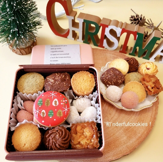 X'masクッキー缶(正方形) クッキー CAN-tasticcookies! 通販