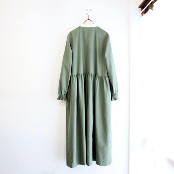 elastic sleeve cook P dress 6枚目の画像