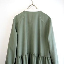 elastic sleeve cook P dress 5枚目の画像