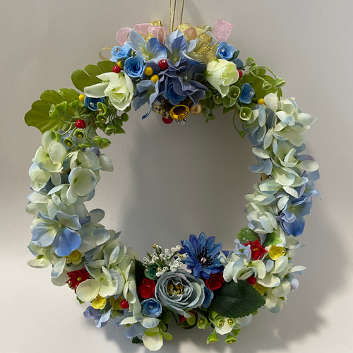 junpemi様♡専用作品 フラワーリース 造花リース アニバーサリーリース junpemi様♡専用作品 フラワーリース 造花リース アニバーサリー