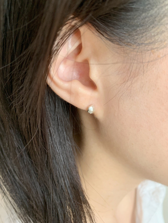 【K18】Reflect: Pierced Earrings 第3張的照片