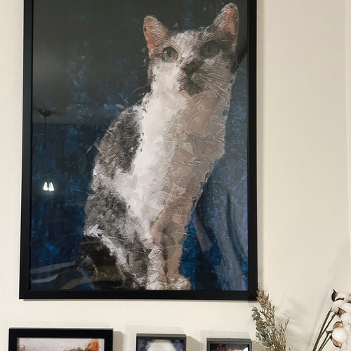 カスタム油絵制作・手描き肖像画・風景画 油絵 原画 油絵 絵画 古い