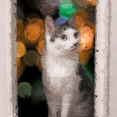 カスタム油絵制作・手描き肖像画・風景画 Amazon.co.jp: アートパネル油絵風景画複製有名な絵画アート