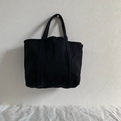 色が選べる　洗えるキャンバス　帆布　おでかけTOTE  (S) 内ポケット　即納 1枚目の画像