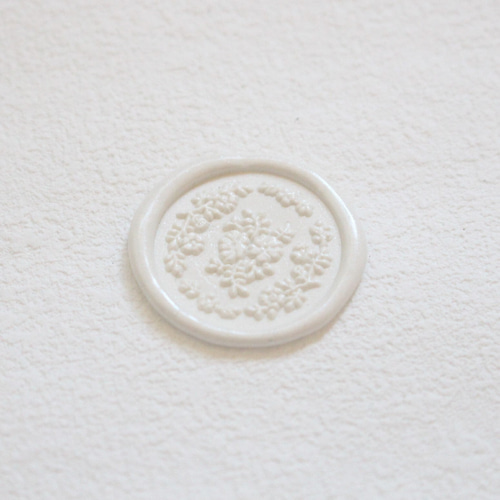 Wax seal stamp │ wild rose - 野薔薇 │ シーリングスタンプ【22mm