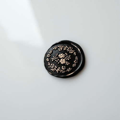 Wax seal stamp │ wild rose - 野薔薇 │ シーリングスタンプ【22mm