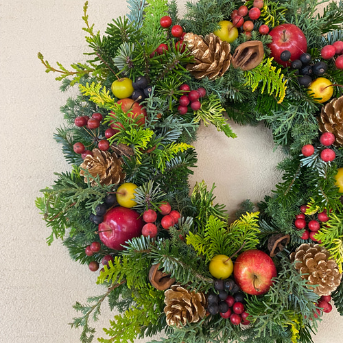 ご好評につき今年も販売スタート】すべて生花⭐️フレッシュクリスマス