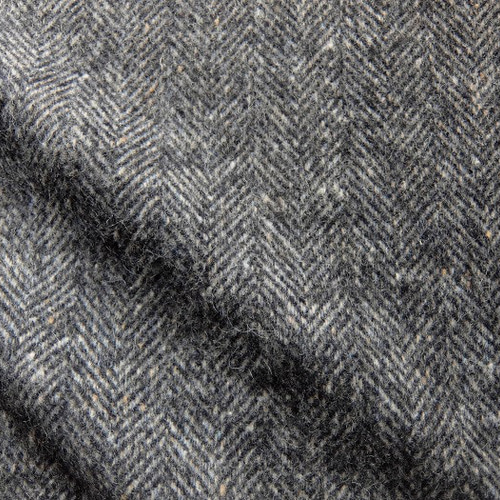 Seriesケープコート…カラーネップ入りウールヘリンボーン～ コート www