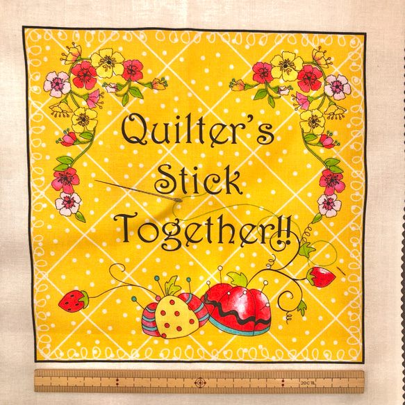 【ラスト1枚】USAコットン　パネル生地　Quilting Treasures　キルティングトレジャー 9枚目の画像