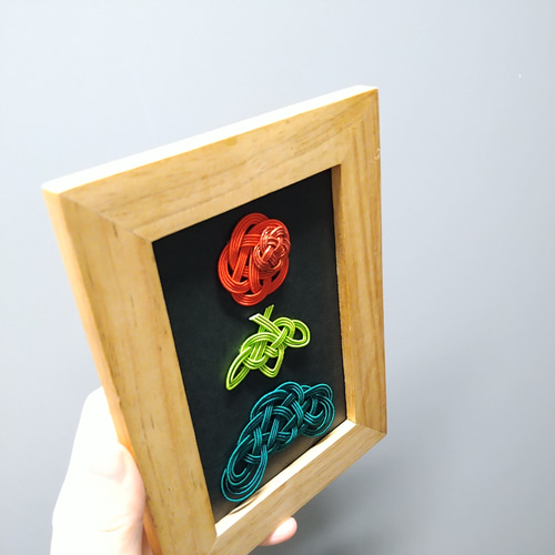 水引アートフレーム】松竹梅 その他雑貨 水引Labo千代乃 通販 15036885