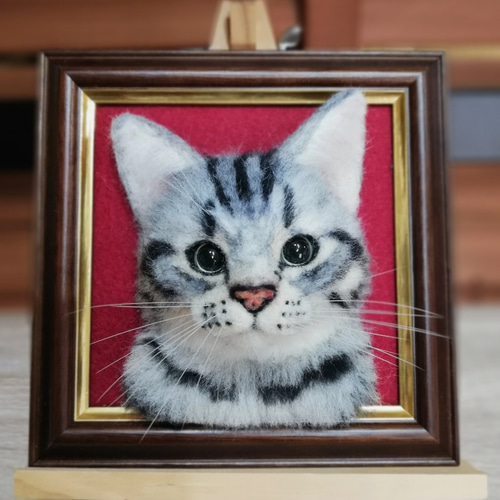 愛猫オーダー 猫 猫オーダー 羊毛フェルト 羊毛フェルト猫 愛猫オーダー 猫 猫オーダー 羊毛フェルト 羊毛フェルト猫