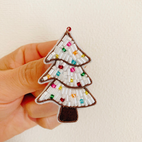 クリスマスのブローチ5点セット クリスマスのブローチ5点セット