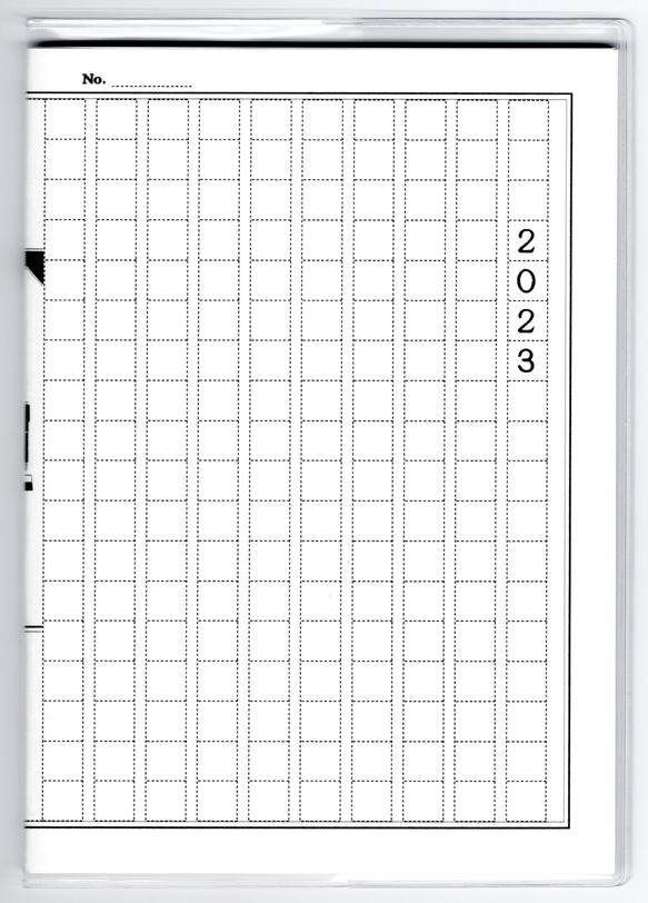 10月始まり 2023年 文豪猫原稿用紙 スケジュール手帳 イラストカバー2枚 栞付き B6 全64ページ ねこ 万年筆 5枚目の画像