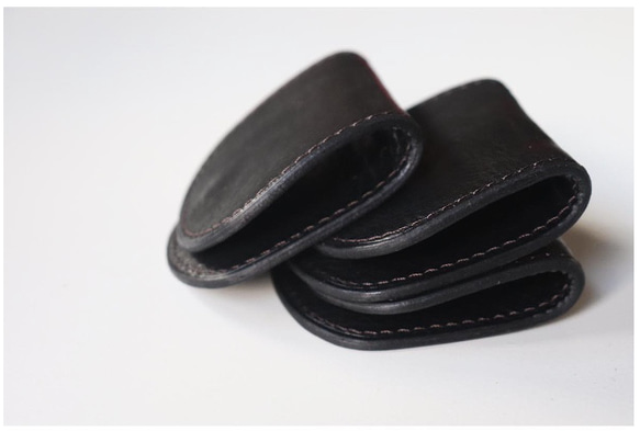 残り1点【送料無料】馬蹄型 コインケース 小銭入れ ／オイルレザー ブラウン 10枚目の画像