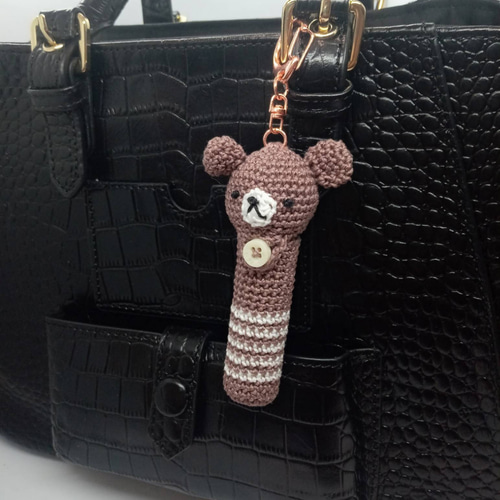 送料無料】くまちゃん リップケース バックチャーム その他ケース とも