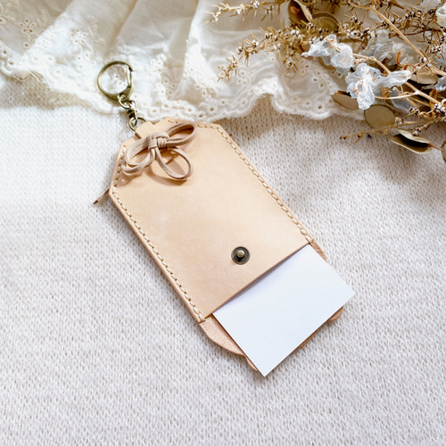 成長するお守り入れ くまさん イタリアンレザー お守りケース 御守り