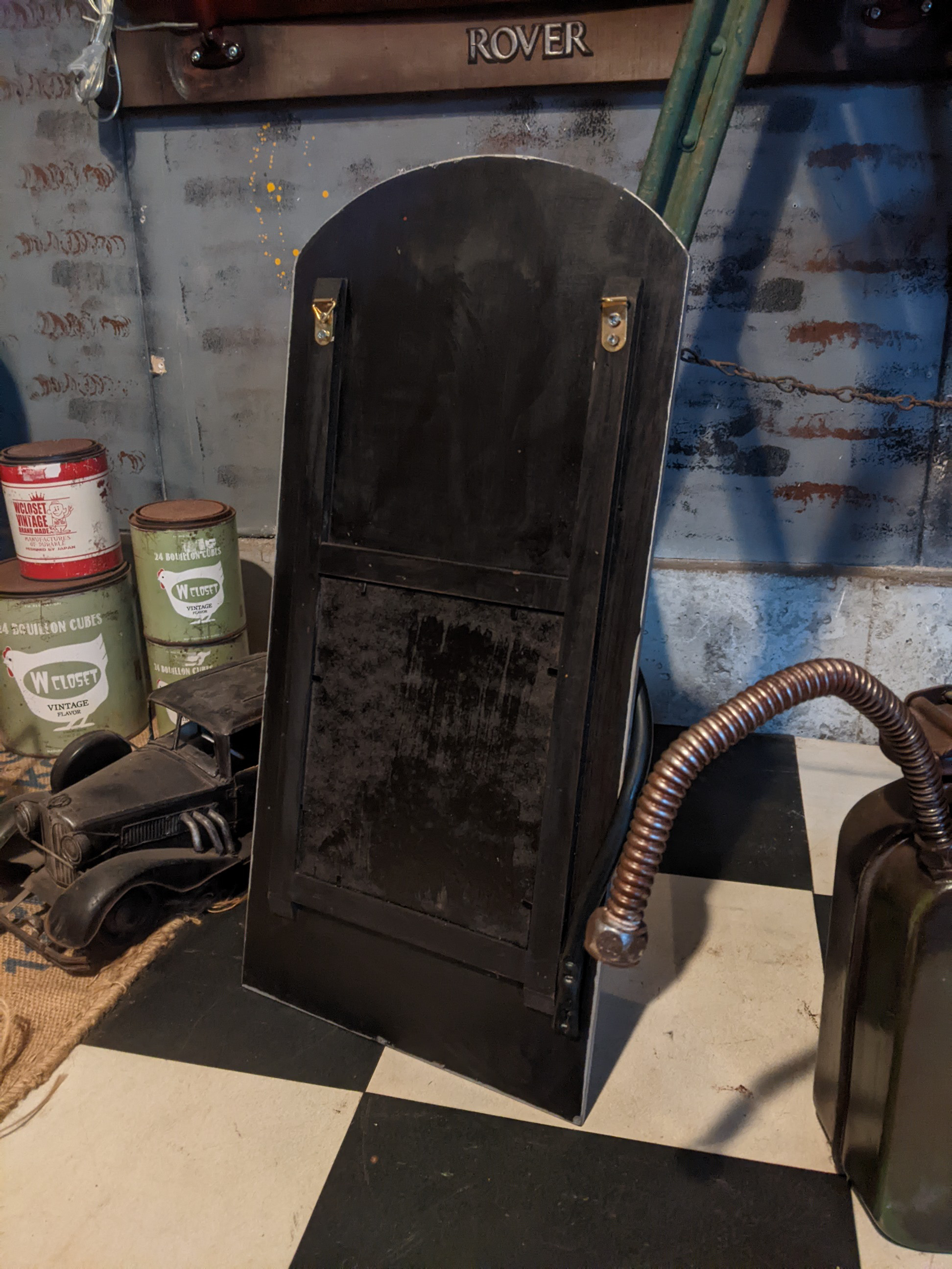 アメリカンヴィンテージ Style/ ウォールデコレーションミラー/ テキサコ & ガソリン 給油ノズル/ TEXACO