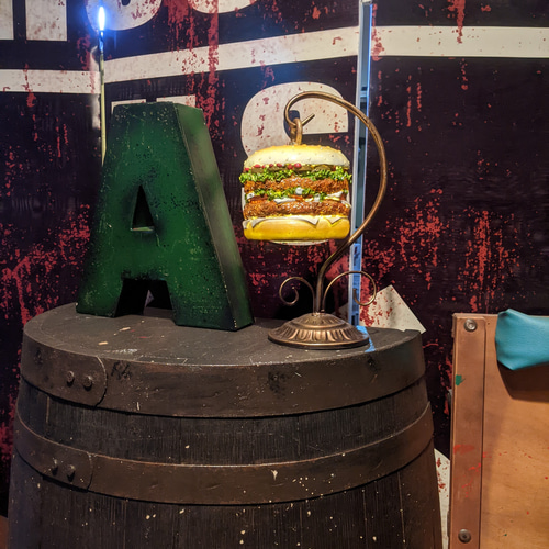 アメリカンダイナー 電飾看板 バーガーズ  ウォールランプ ② ハンバーガー アメリカンダイナー 電飾看板 バーガーズ ウォールランプ ②