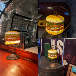 アメリカンダイナー/ ハンバーガー屋さん 電飾看板/ バーガーズ
