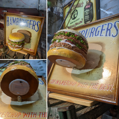 アメリカンダイナー/ ハンバーガー屋さん 電飾看板/ バーガーズ サイン