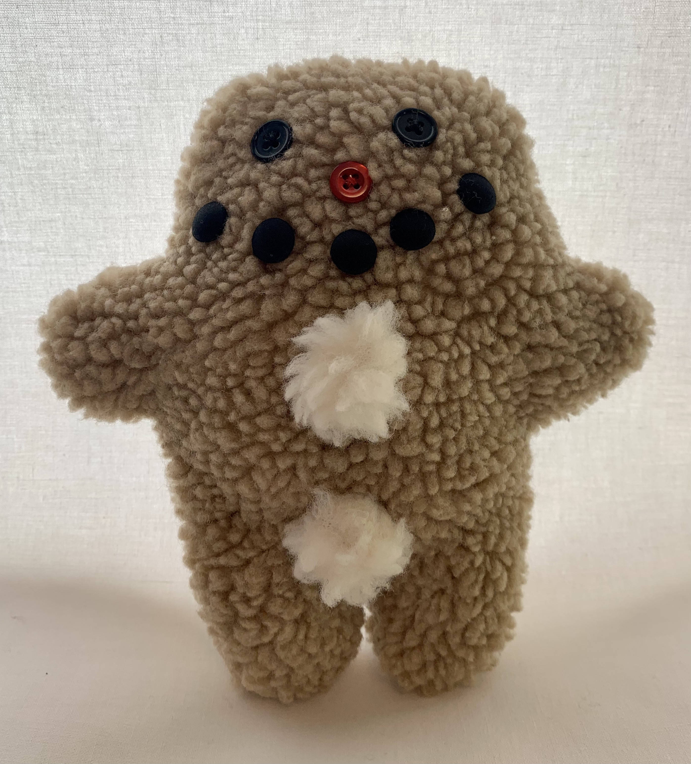 もこもこジンジャーブレッドマンのぬいぐるみ ミニサイズ