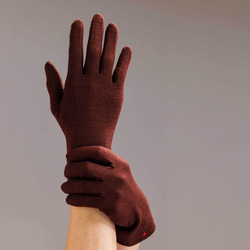 包郵【100%羊毛手套】132棕色網店限定色/讓你的雙手看起來更漂亮的手套 第7張的照片