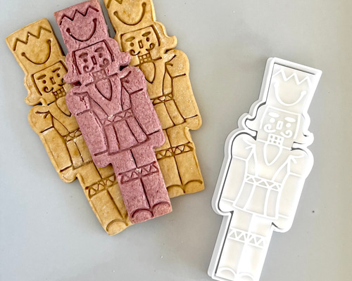 くるみ割り人形 rot ドイツ☆クリスマスマーケット 【クッキー型