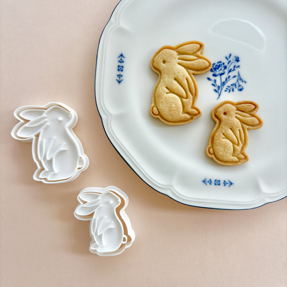 クッキー型】うさぎ〈2サイズから選べる〉 動物 クッキー型 NICA 通販