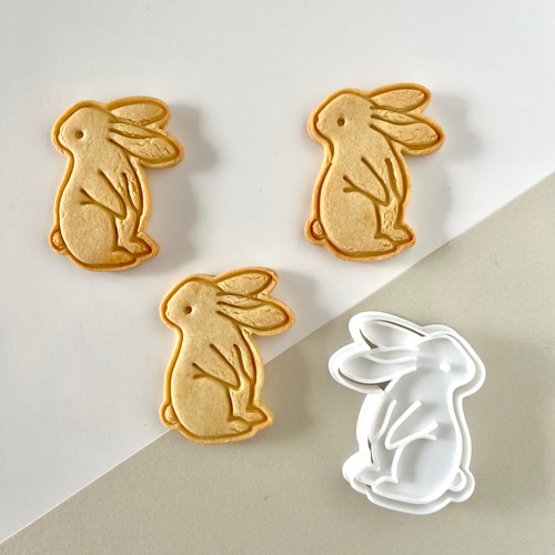 クッキー型　うさぎチョイス　9種類から選んでください クッキー型うさぎチョイス9種類から選んでください