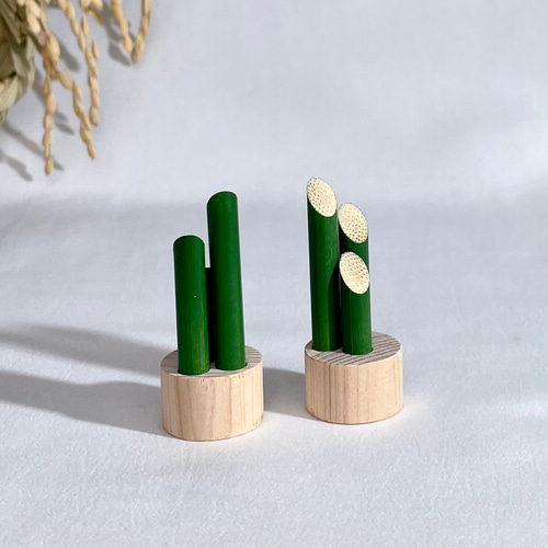 値下げ❢日本製の木製門松と鏡餅セット 値下げ❢日本製の木製