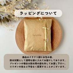 ころんと飾れるりんごの巾着袋（小さいサイズ）　　巾着ポーチ　ミニポーチ　小物入れ　AirPodsケースにも◎ 13枚目の画像