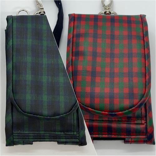 familiar スマートフォンカバー チェック柄 ファミリア iPhone ケース