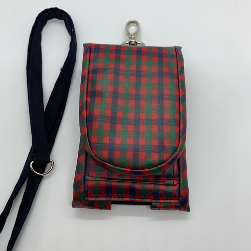 familiar スマートフォンカバー チェック柄 チェック柄 スマホケース