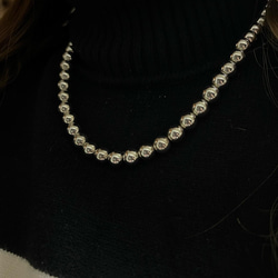 再販★Silver necklace 3枚目の画像
