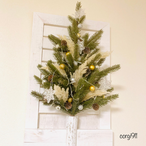 2022 クリスマス ハンギングツリー 55cm×34cm ※光触媒加工