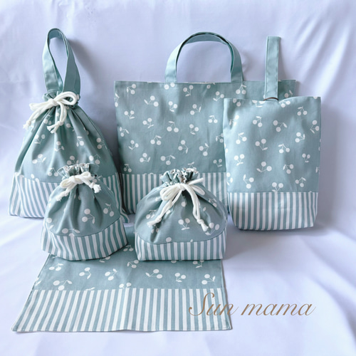 送料無料 入園6点セット 入学セット 入園セット お花 かわいい 女の子