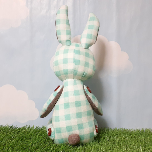 汎用うさぎ ぬいぐるみ プライズ ミントカラー チョコミント 汎用うさぎ ぬいぐるみ プライズ ミントカラー チョコミント - メルカリ