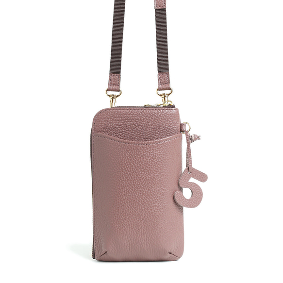 スマホショルダー　お財布機能と鍵ポケット付き　コレひとつでお出かけできます！ 6枚目の画像