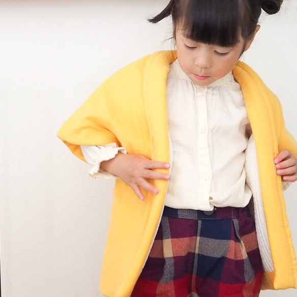 手工縫製的兒童半身裙 (Yukinko) 第14張的照片
