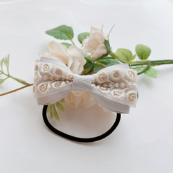 かすみ草 ヘアゴム セット ドライフラワー レジン アクセサリー 入学式