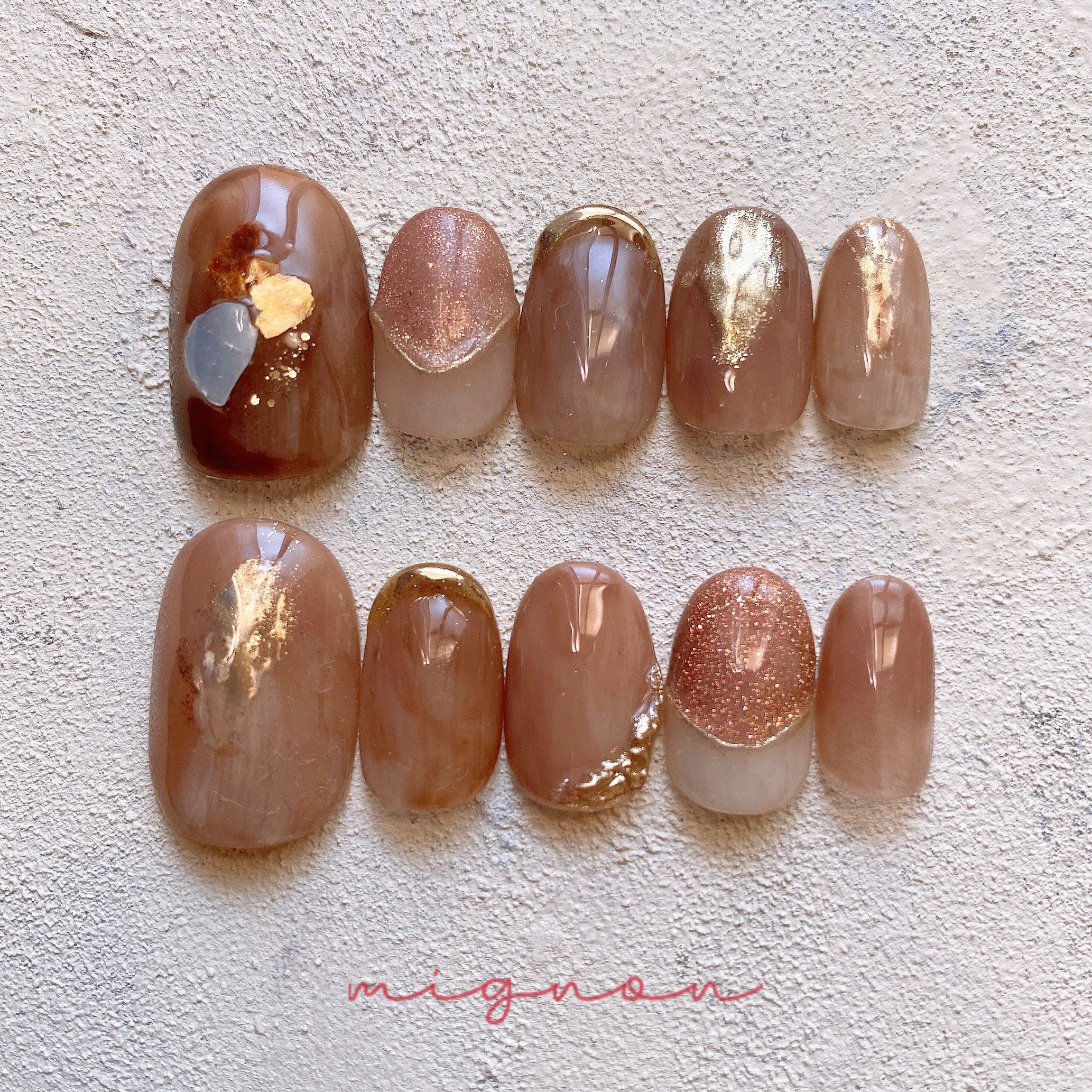 ネイルチップ 3color ニュアンス