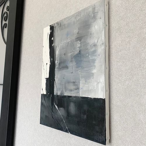 現代アート 41×32㎝ モダン 絵画 原画 抽象画 アートパネル