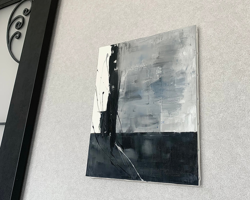 現代アート 41×32㎝ モダン 絵画 原画 抽象画 アートパネル