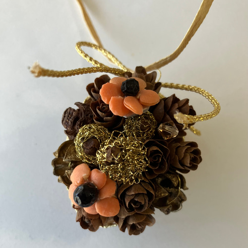 種の花』のくるみオーナメント D ドライフラワー ZILL 通販 15040871