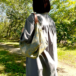 【〜8/31送料無料⭐︎敬老の日早割】 ウィリアム・モリス【アネモネ】トライアングルバック★キャンバス地 7枚目の画像