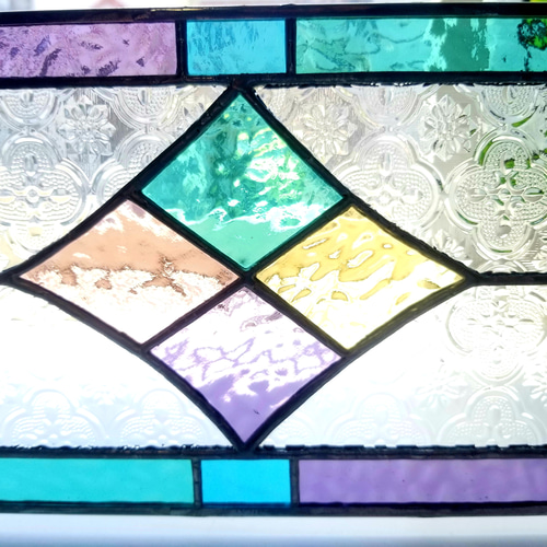 ステンドグラス アンティーク調 パネル(特大サイズ) その他アート