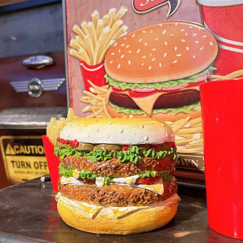 アメリカンダイナー/ ハンバーガー オーナメント/ BURGERS スツール アメリカンダイナー/ ハンバーガー オーナメント/ BURGERS スツール