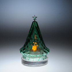 「小さな星のクリスマスツリー」34(LEDキャンドルホルダー、アロマストーンホルダー） 2枚目の画像